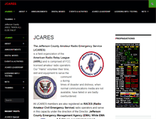 Tablet Screenshot of jcares.org